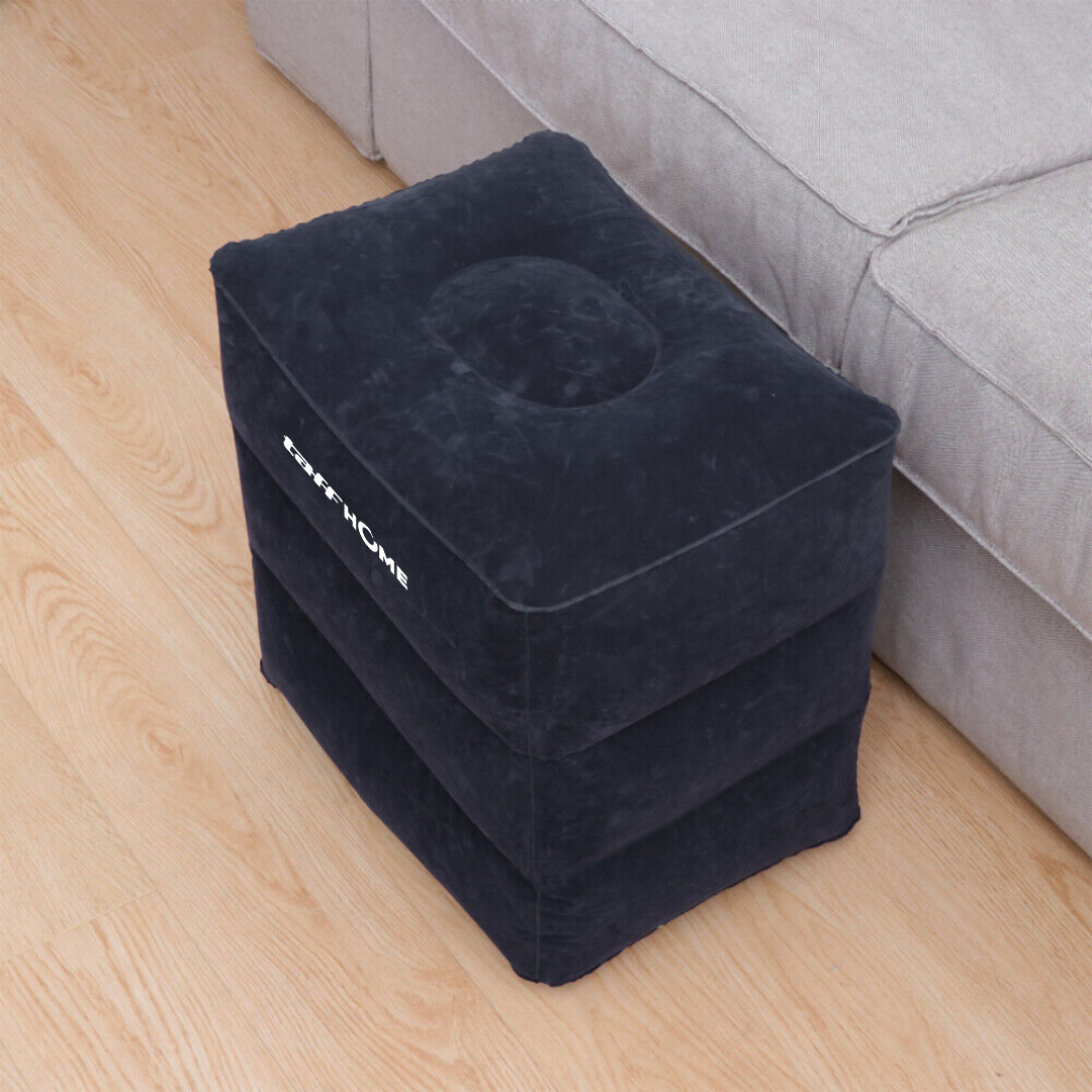 TaffHOME Bantal Kaki Udara Sandaran Foot Rest Pillow Inflatable Travel - BAT24