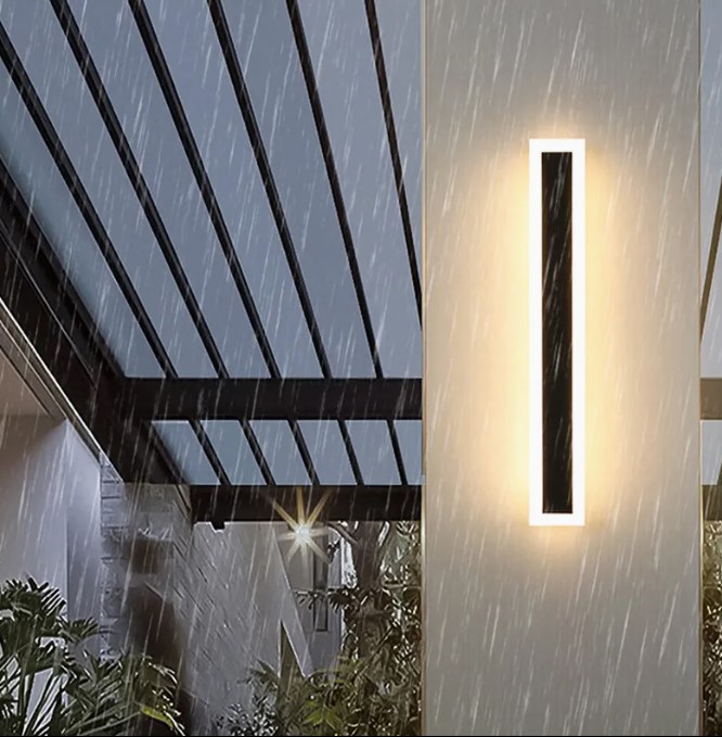 TaffLED Lampu Dinding Hias Outdoor Long Strip LED 3in1 Color - ISN-31