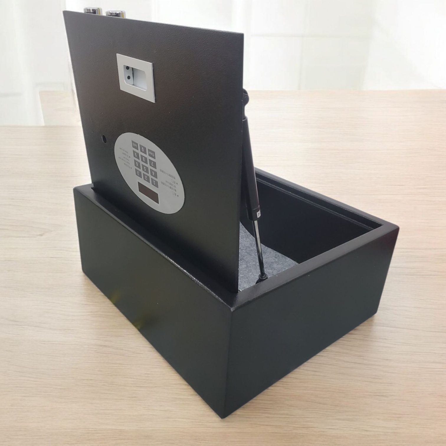 FASITE Brankas Laci Digital Safety Deposit Box Password Top Opening - DHZ034
