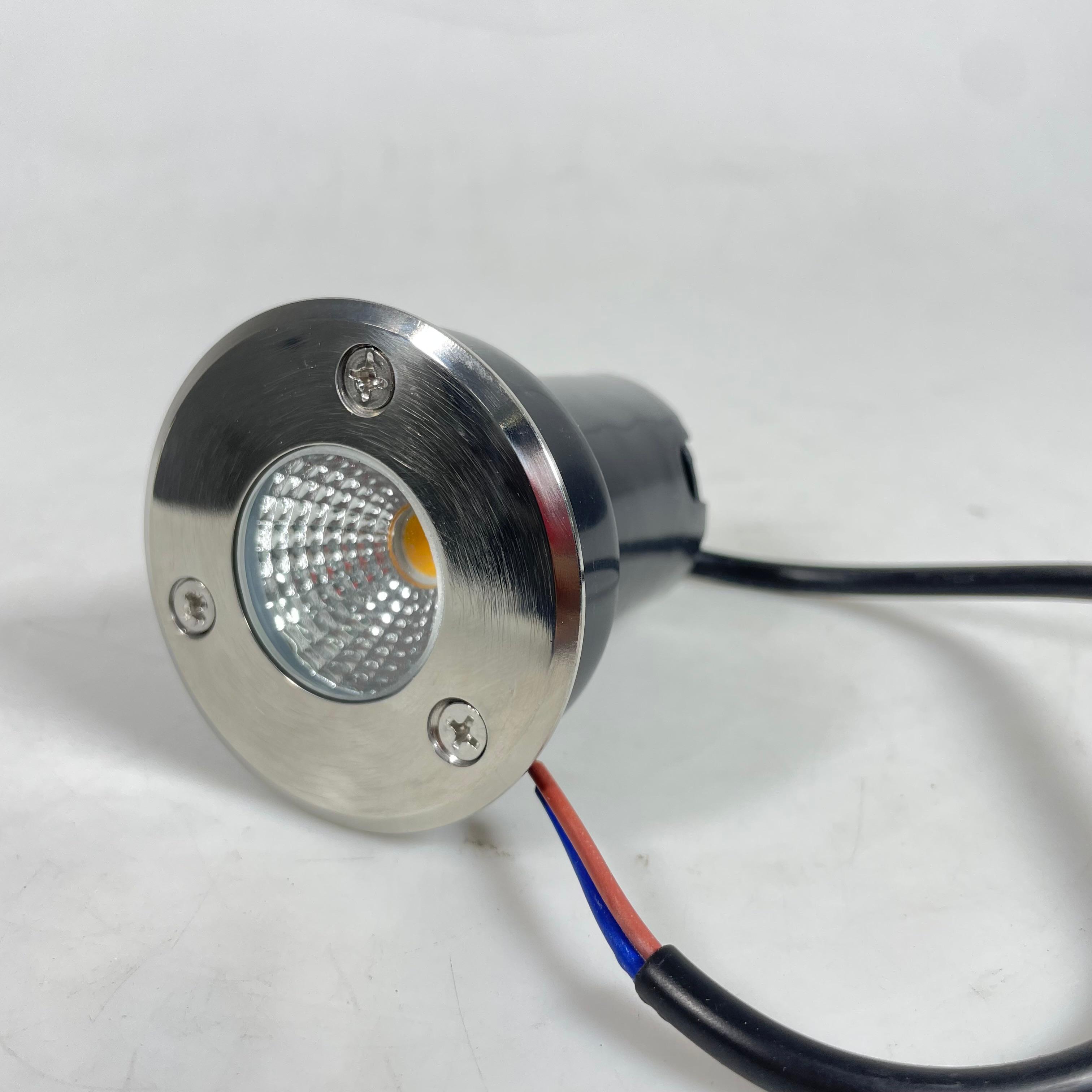San Xin Lampu Taman Hias Tanam Ground Light Waterproof 3W Warm White - SX120