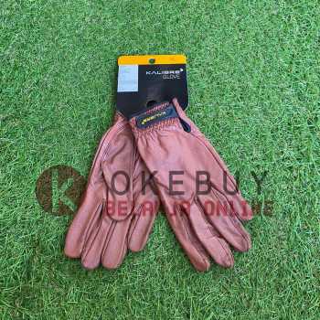 Sarung Tangan Motor Bahan kulit Kalibre 992269 Brown Riding Gloves