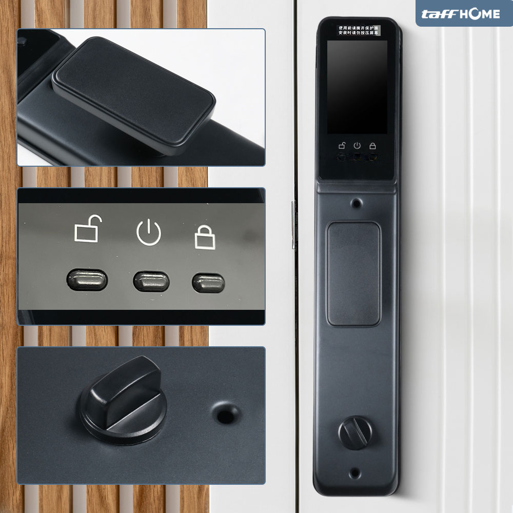 TaffHOME Smart Door Lock Fingerprint Face Recognition Password Xhome - B35