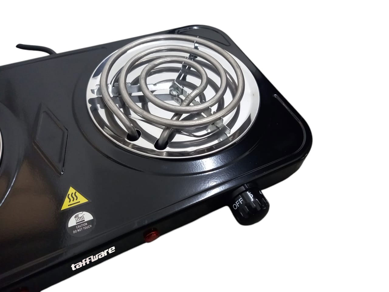 Taffware Kompor Listrik 2 Tungku Portable Coil Hot Plate 2000W - WY-05C