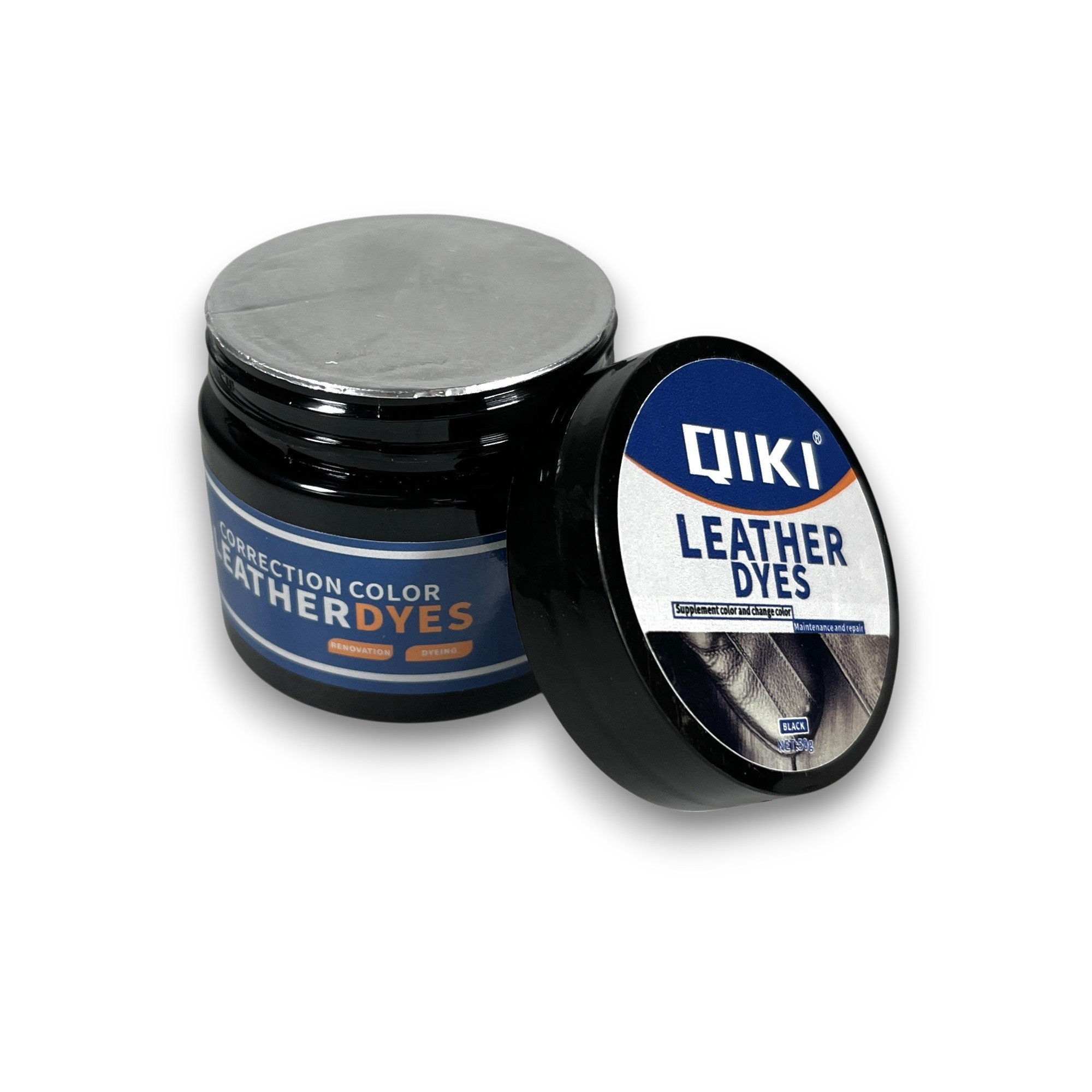 Qiki Krim Reparasi Kulit Sofa Shoes Leather 50ml - 8170
