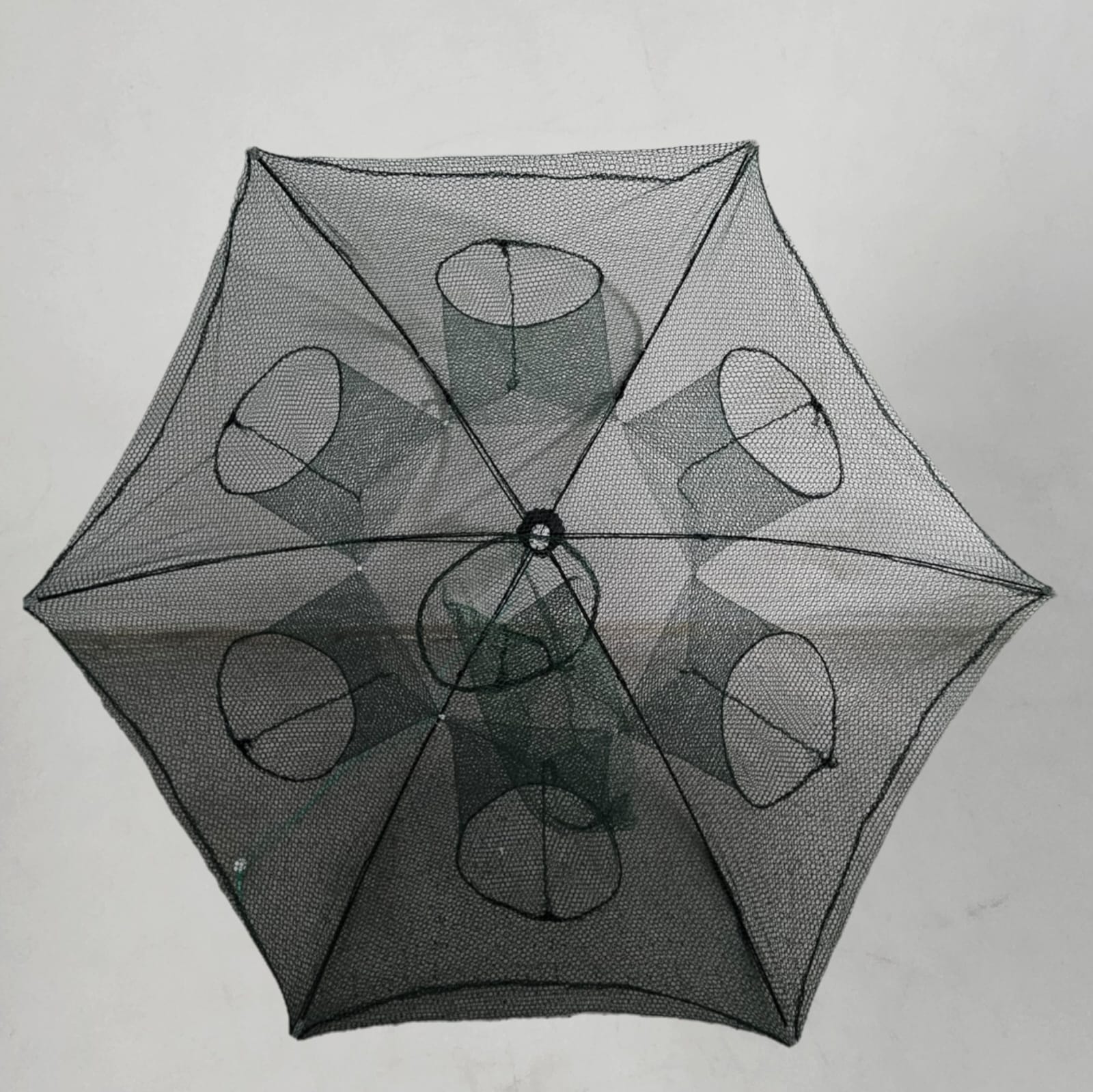 Jaring Pancing Ikan Hexagonal 6 Hole Fishing Net Trap Cage - H14572