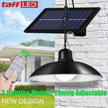 TaffLED Lampu Gantung Hias Outdoor Solar IP44 Cool White 6000K 1.8W - AMR24
