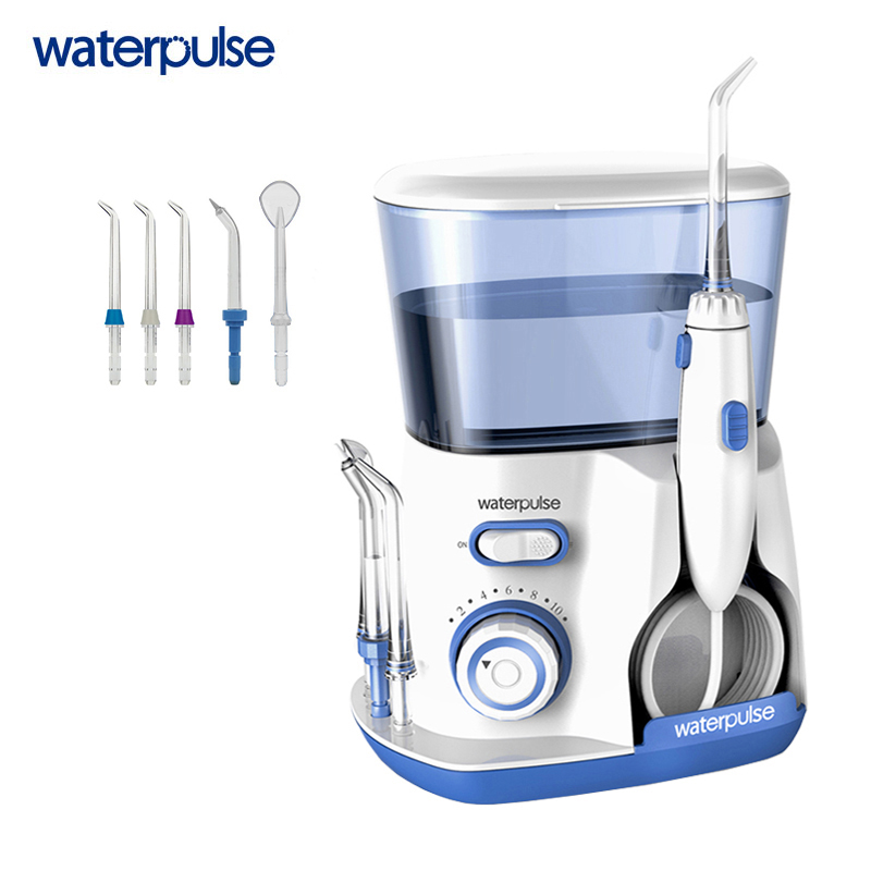 Waterpulse Dental Flosser Alat Semprot Pembersih Gigi 800ml - V300
