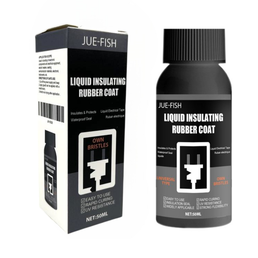 JUE-FISH Lem Kabel Listrik Liquid Insulating Rubber Coat Glue 50ml - JU-0038