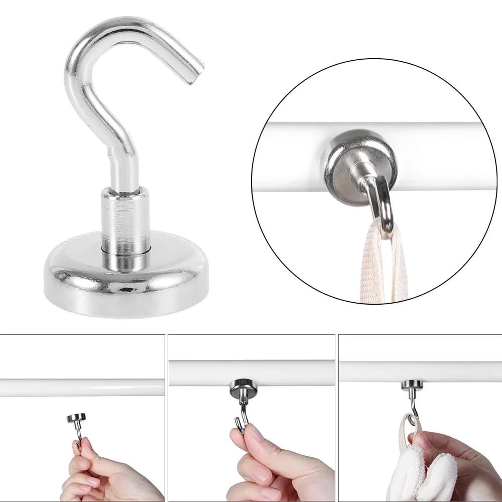 Taffware Magnet Gantungan Hook Hanging Strong Neodymium - SNF36/SNF42/LNF48