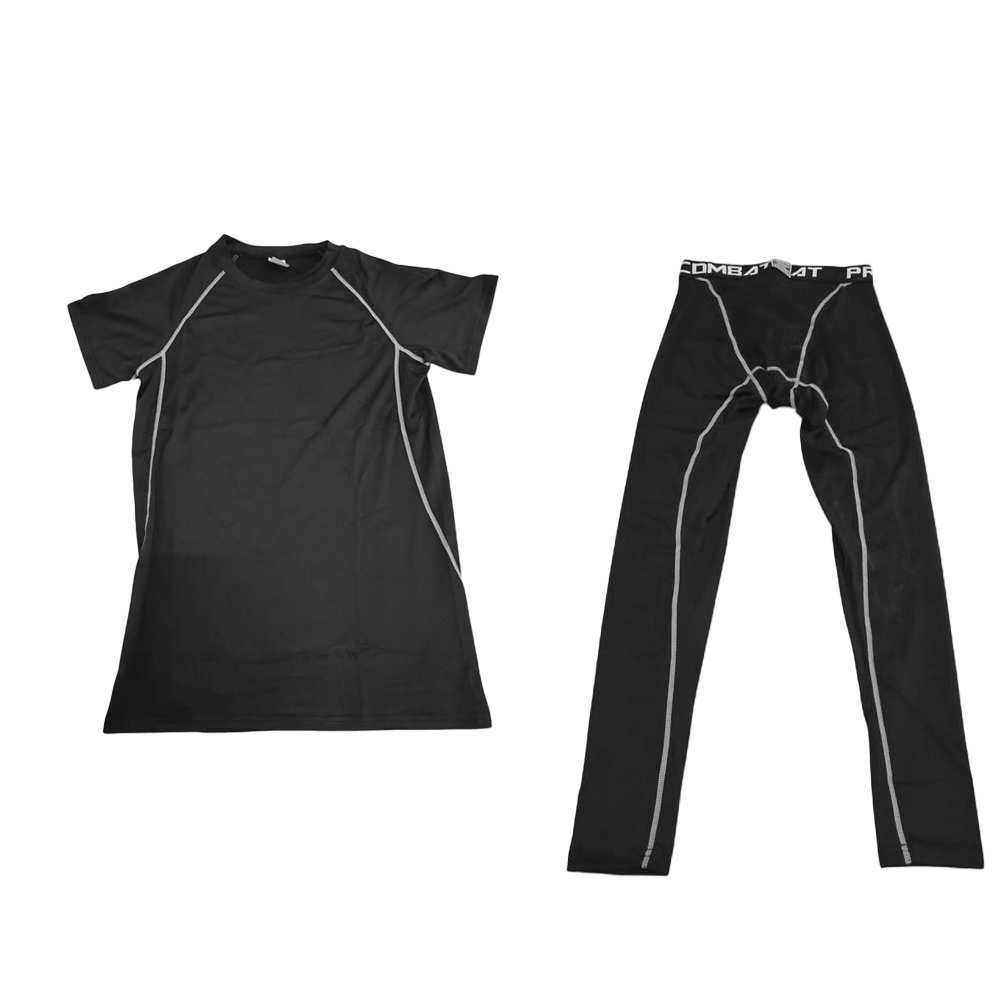 PSVteide Kaos Celana Pria Lengan Pendek Tracksuit Workout Quick Dry - YY001