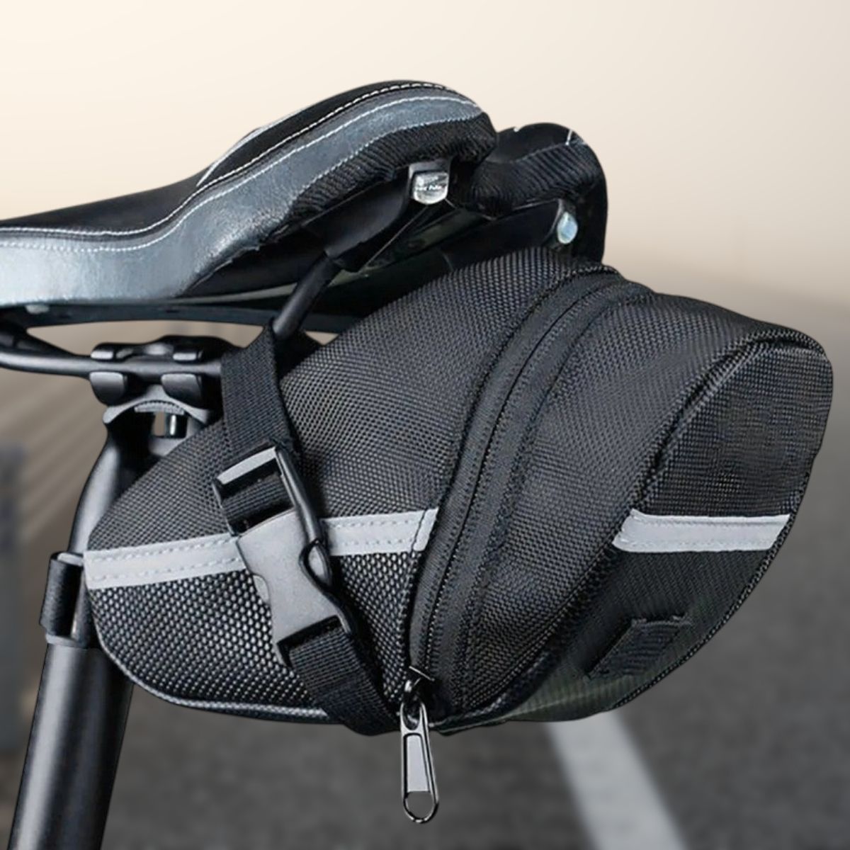 B-SOUL Tas Sepeda Waterproof Storage Saddle Bag Seat Cycling Tail Bag