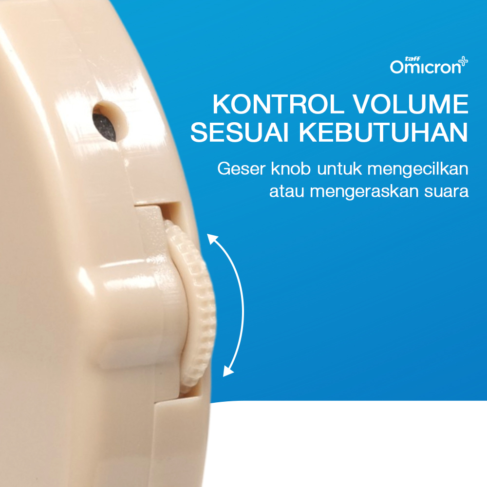 TaffOmicron Alat Bantu Dengar Hearing Aid Amplifier Telinga Earphone - JZ-1088A