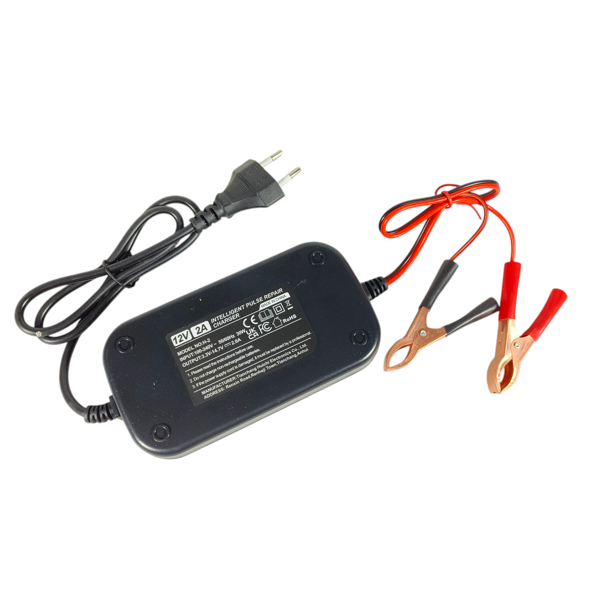 Extractme Charger Aki Motor Intelligent Battery Charger 12V 2A - H-2