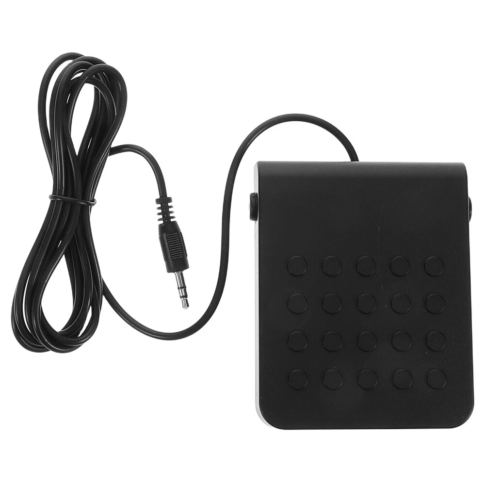 GOOJODOQ Pedal Sustain Damper Piano Keyboard Controller MIDI 3.5mm - PL-01B