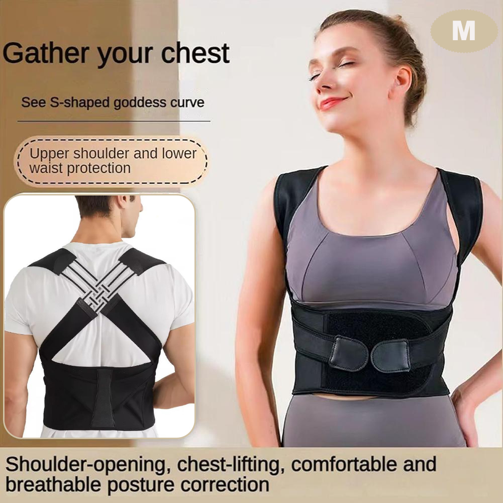 AXZENIA Rompi Korektor Postur Terapi Punggung Back Support Breathable - AX01