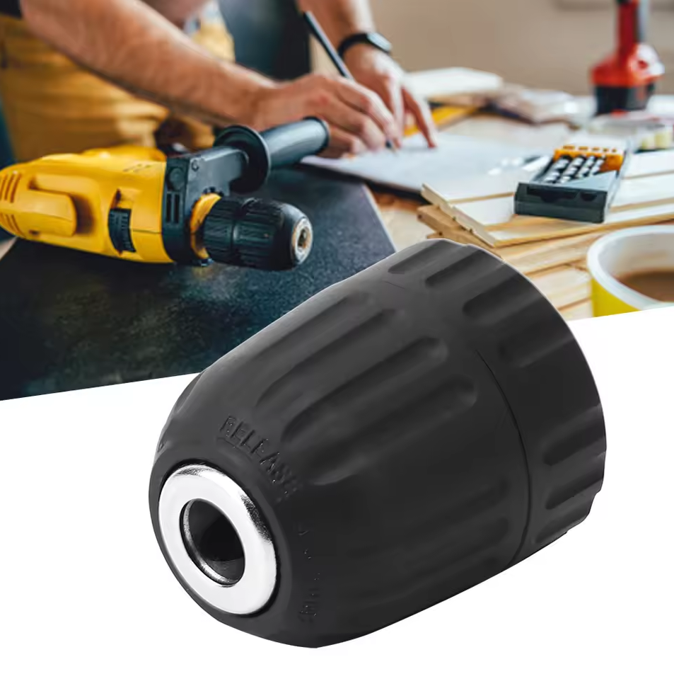 PT-CLUB Adaptor Bor Precise Keyless Drill Chuck 0.8-10mm 3/8-24UNF - PC3