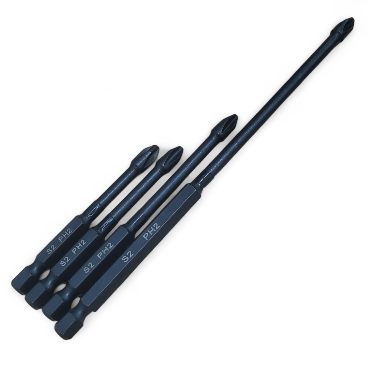 Taffware Kepala Mata Obeng Magnetic Screwdriver Bit 65 70 90 150mm - PH2