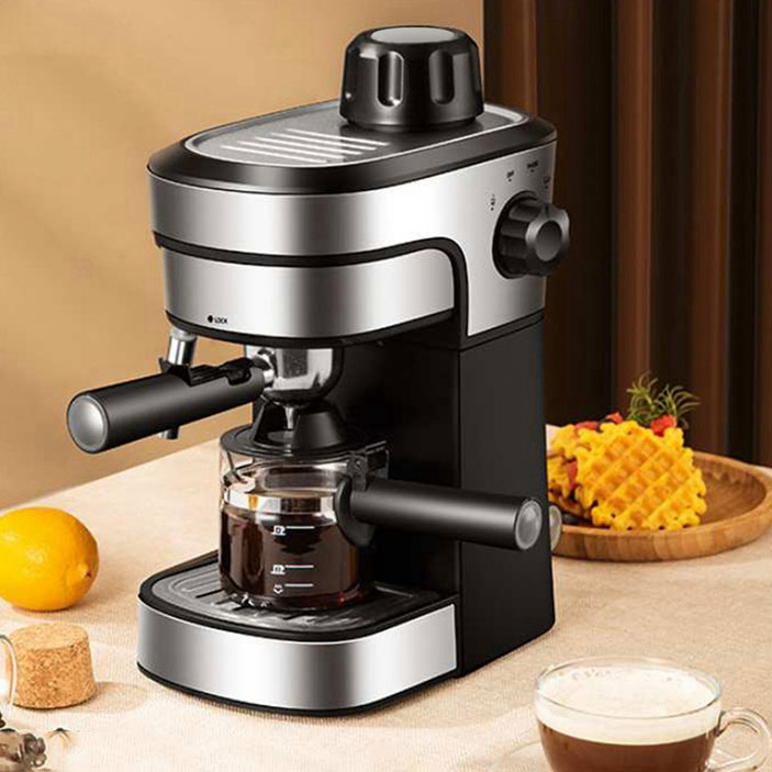 ZZUOM Mesin Kopi Espresso Coffee Maker Frothing 5 Bar 800W 240ml - CM6910