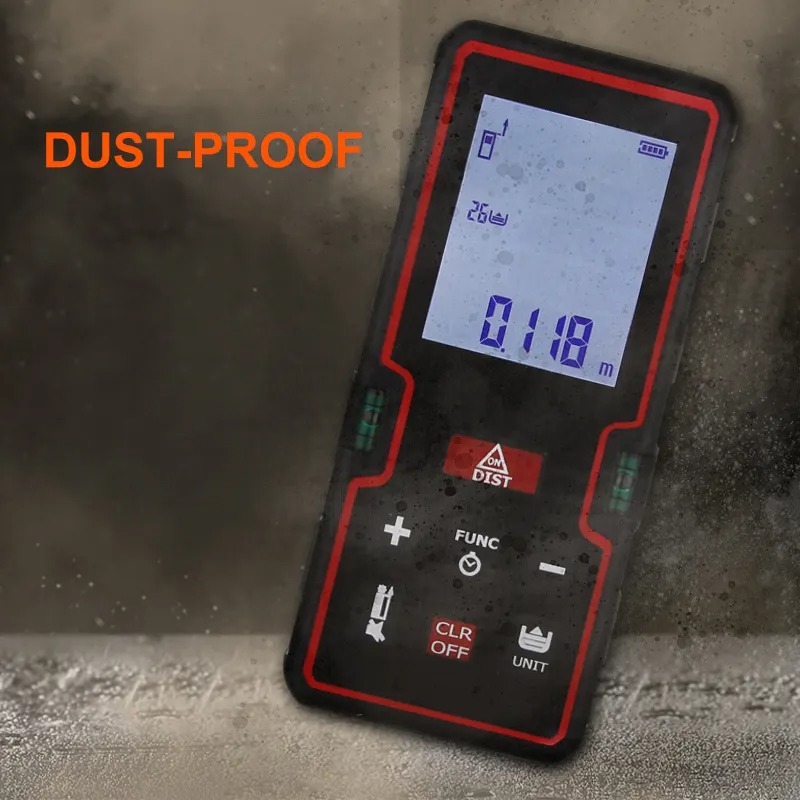 XIMIJI Pengukur Jarak Laser Range Finder Portable Waterproof 60M - S1
