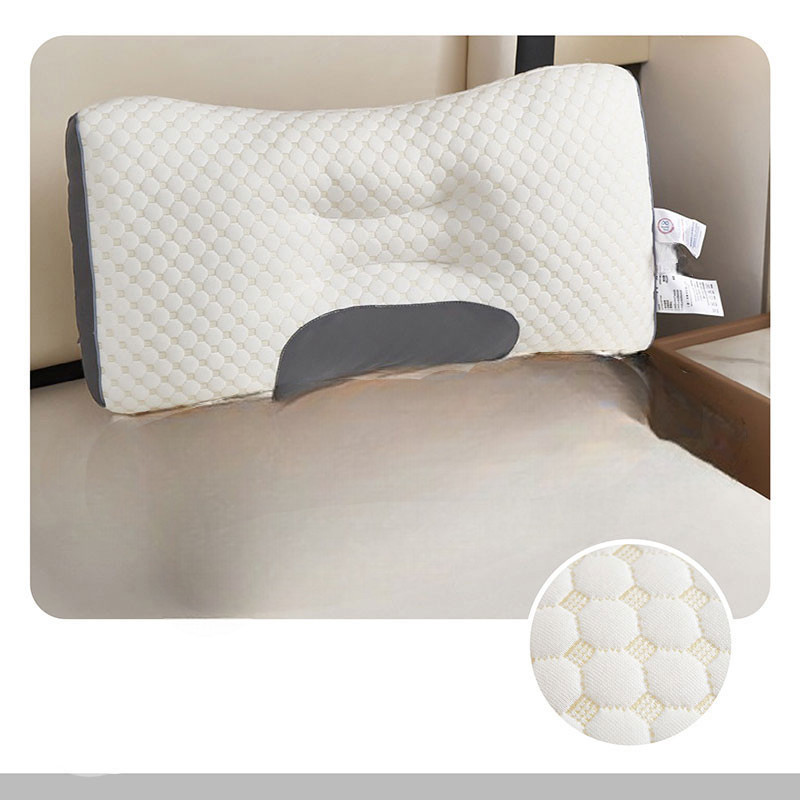 BeB Bantal Orthopedic Dacron 3D Neck Cervical Pillow Massage 900G - 8h