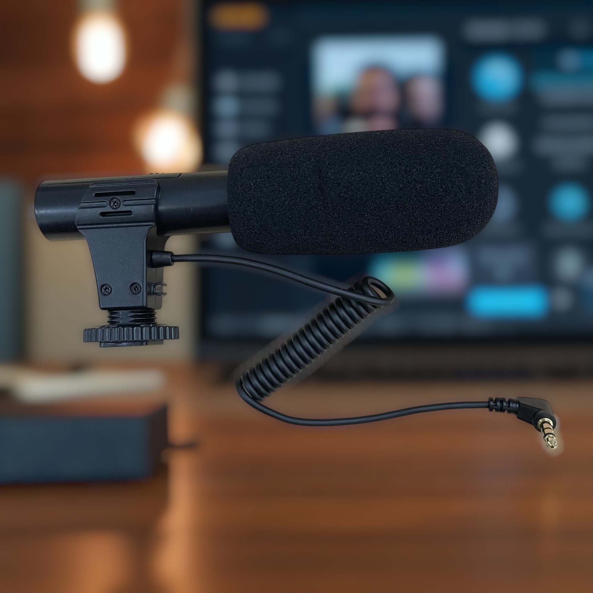 TaffSTUDIO Shotgun Microphone Universal for DSLR Smartphone Computer - MIC-05