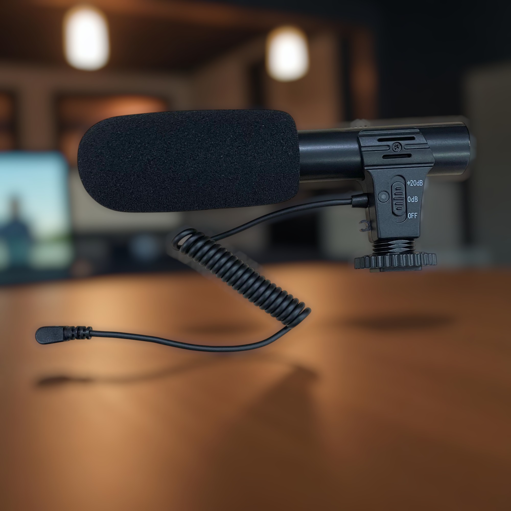 TaffSTUDIO Shotgun Microphone Universal for DSLR Smartphone Computer - MIC-05