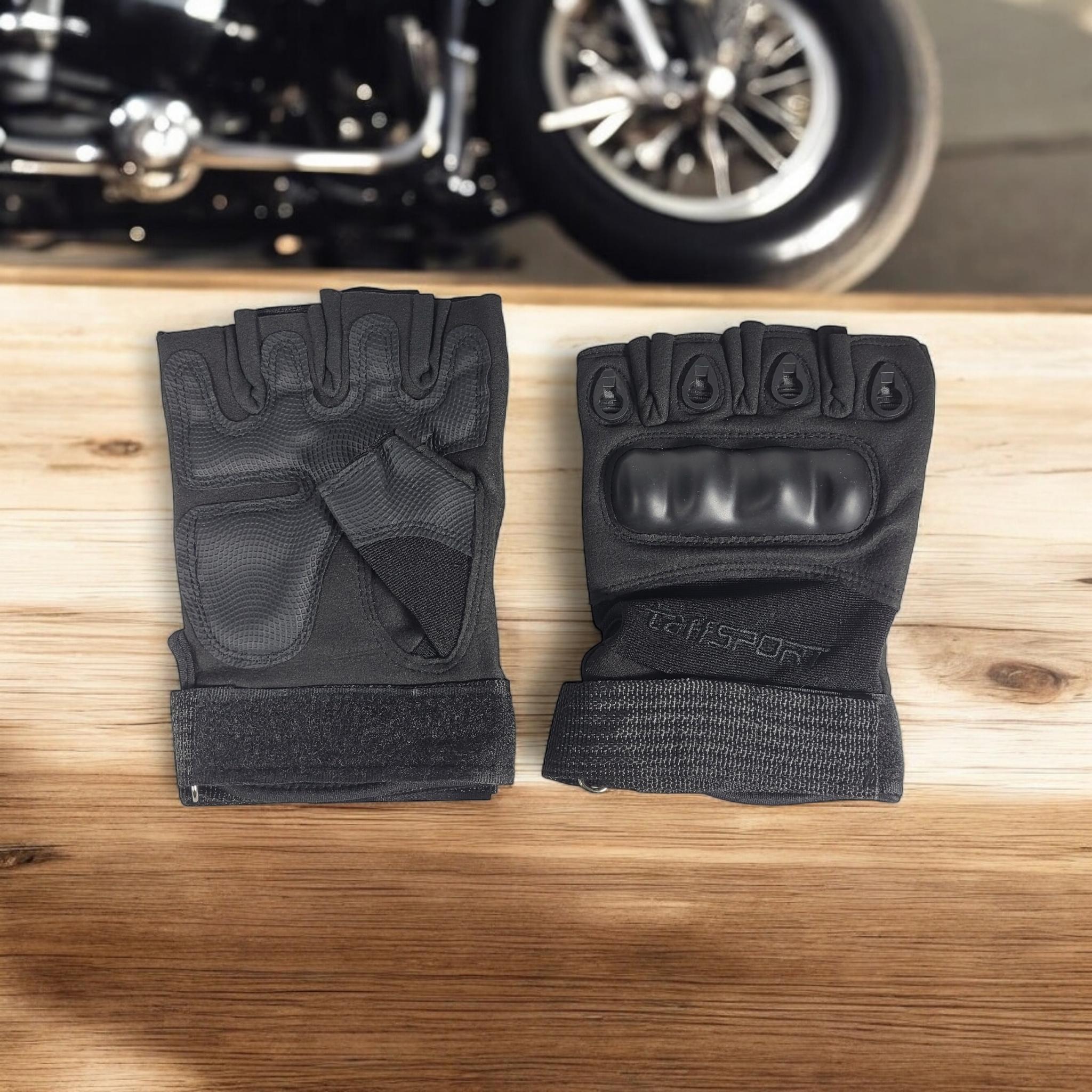 TaffSPORT Sarung Tangan Tactical Army Half Finger - A6