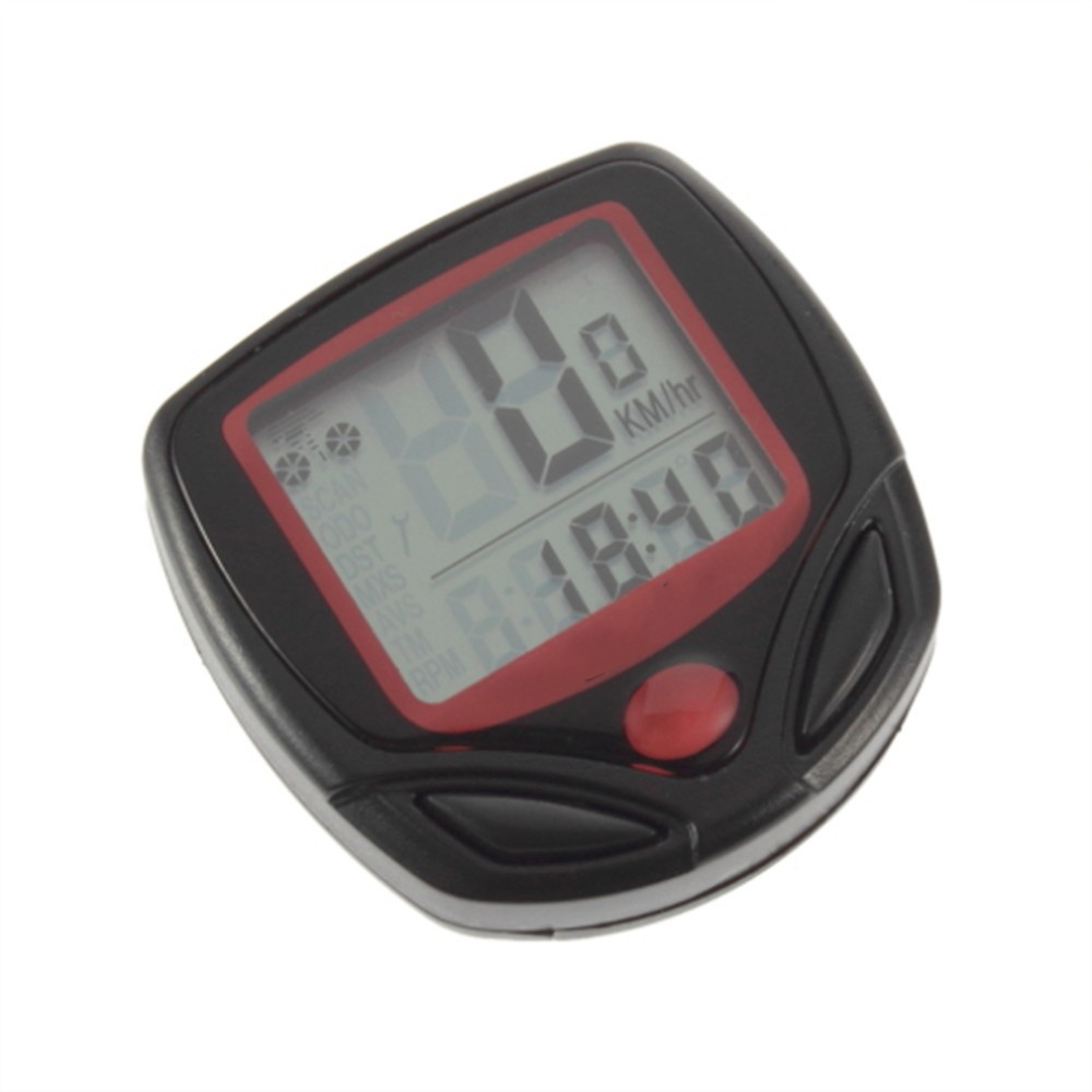 SunDING Speedometer Sepeda 15 Function LCD Display Bicycle - SD-548B