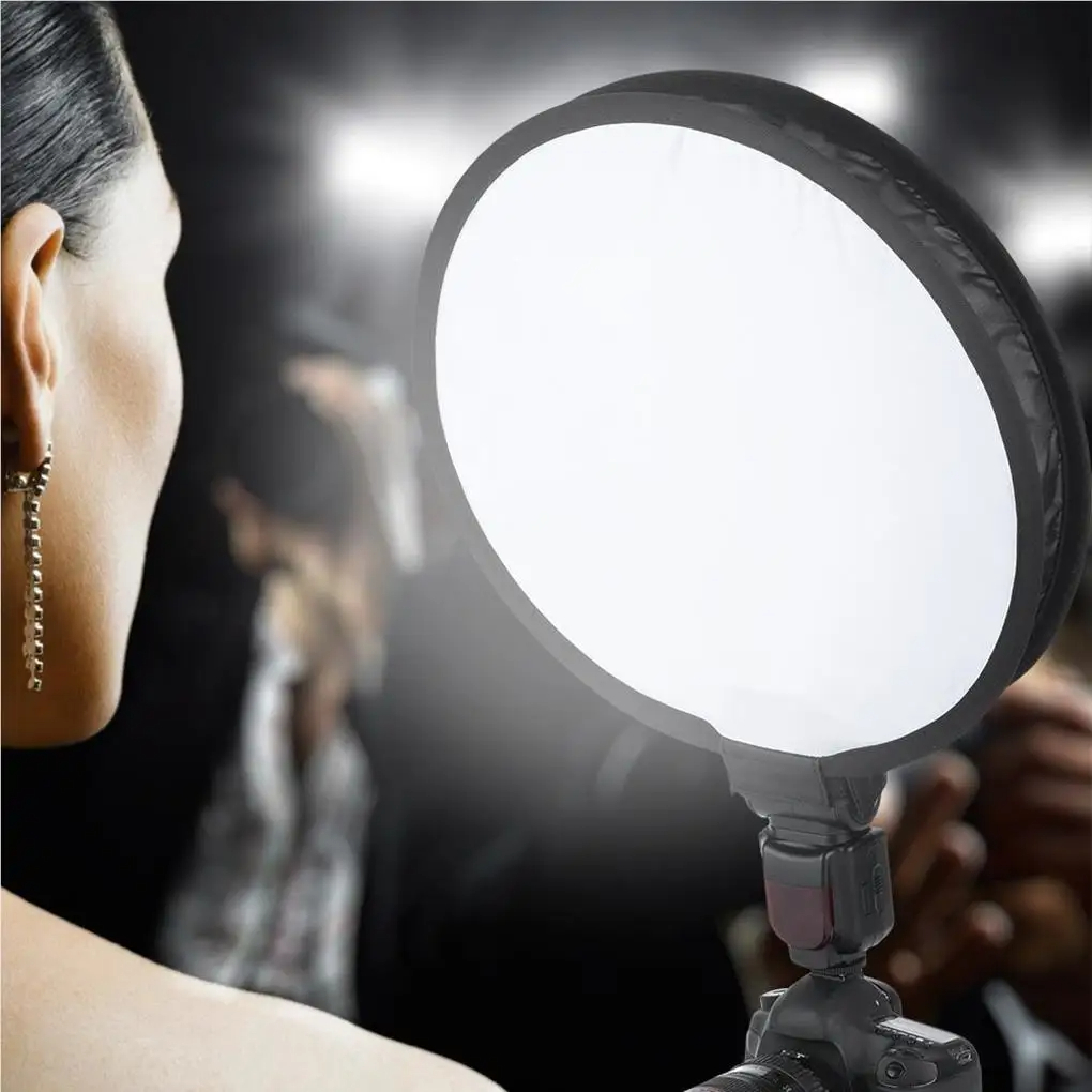 Universal Portable Round Softbox Flash Diffuser 40 cm - PU5145