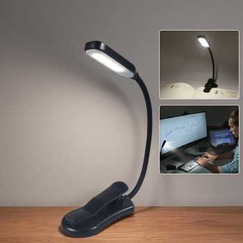 Jual SIBRILLE Lampu Baca Mini Fleksibel LED Clip Reading Lamp