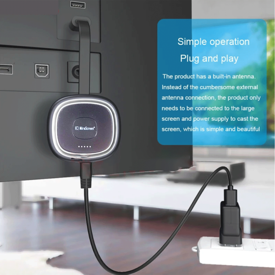 MiraScreen HDMI Wireless Transmitter Screen Mirroring 2.4G 1080p - G20