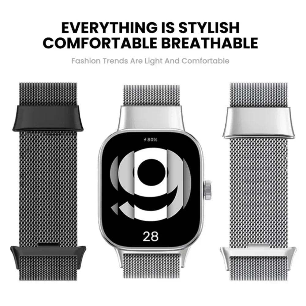 FMA Watch Band Strap Stainless Steel Magnetic Xiaomi Mi Band 8/9 Pro - FXLM