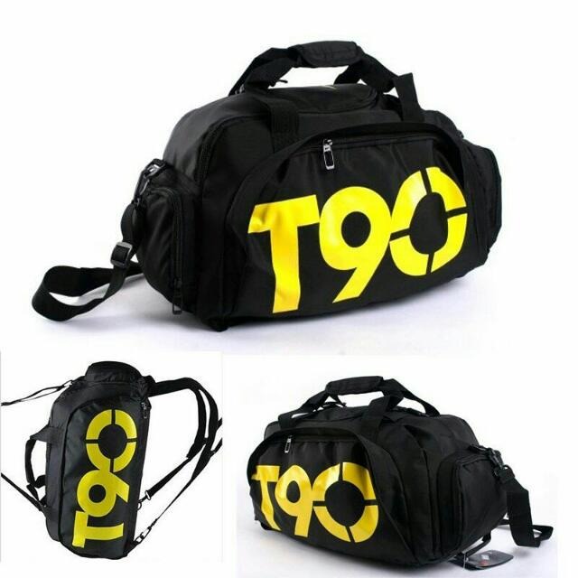 Tas Ransel dan Duffel Olahraga Gym Fitness Bag 2in1 Polyester - T90