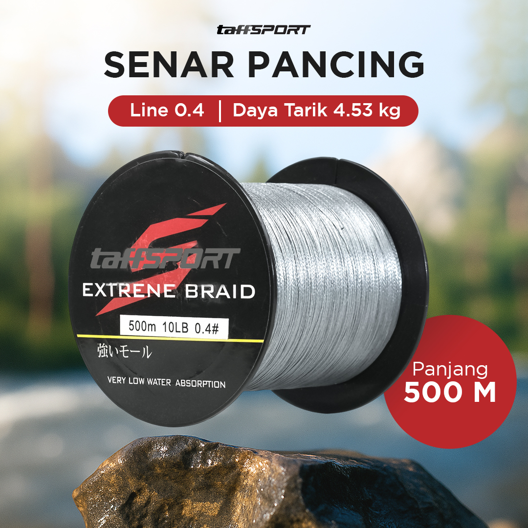 TaffSPORT Senar Benang Tali Pancing Extreme Braid - FM-PEL