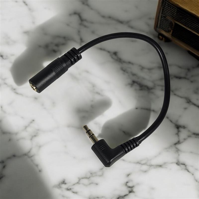 OLLIVAN Kabel Audio AUX 3.5mm 4Pole to 3Pole 18cm - AV119