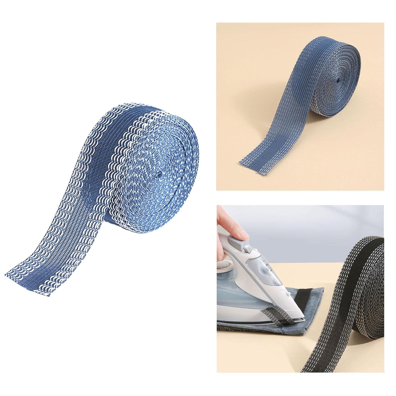 Rhodey Pemendek Celana Self Adhesive Pants Shorten Paste Iron 1M - L-103