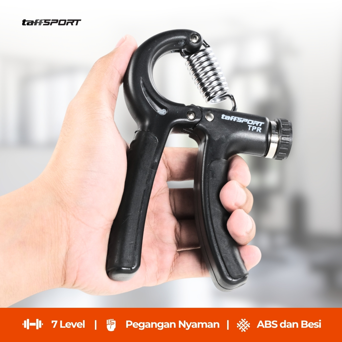 TaffSPORT Adjustable Hand Grip Olahraga Tangan 5-60kg - TPR