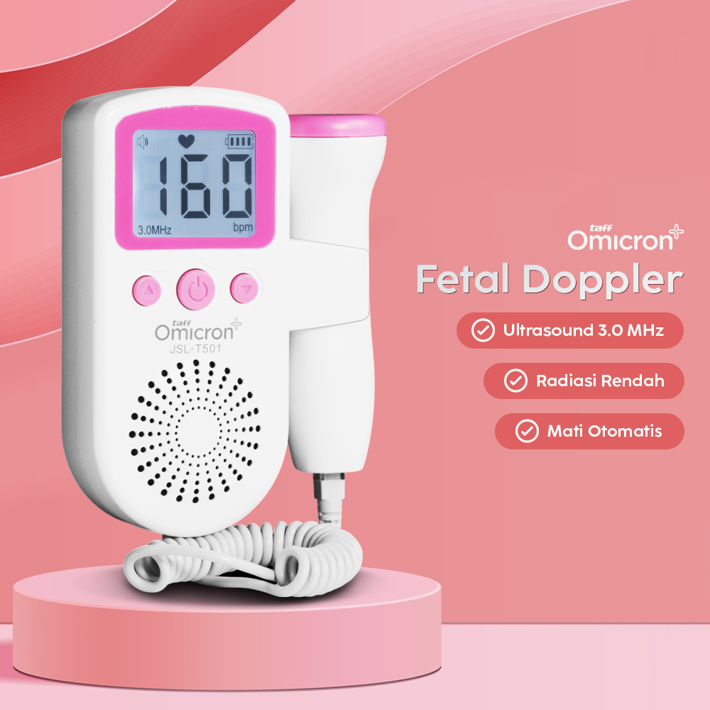 TaffOmicron Deteksi Jantung Janin Bayi Fetal Doppler - JSL-T501