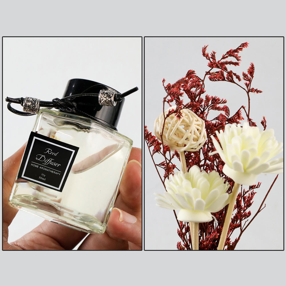 ZUOHE Pengharum Ruangan Aromaterapi Reed Diffuser 50ml - Z203