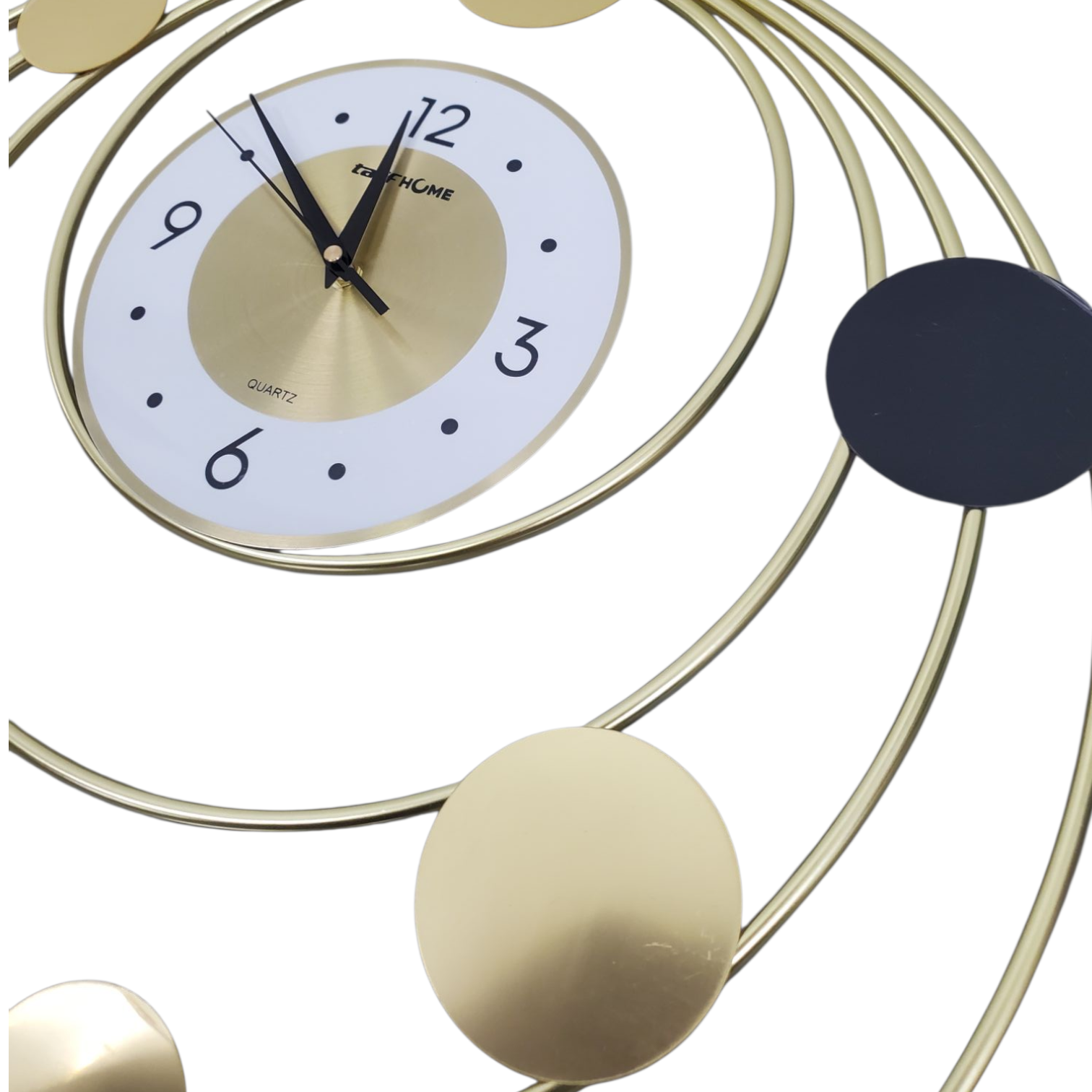 TaffHOME Jam Dinding Quartz Luxury Nordic Style 60cm Silent Movement - SFB6