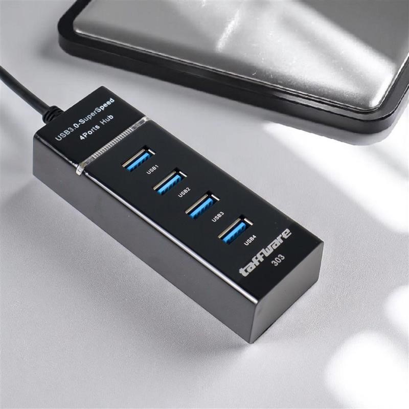 Taffware USB Hub High Speed 4 Ports 3.0 5Gbps - 303