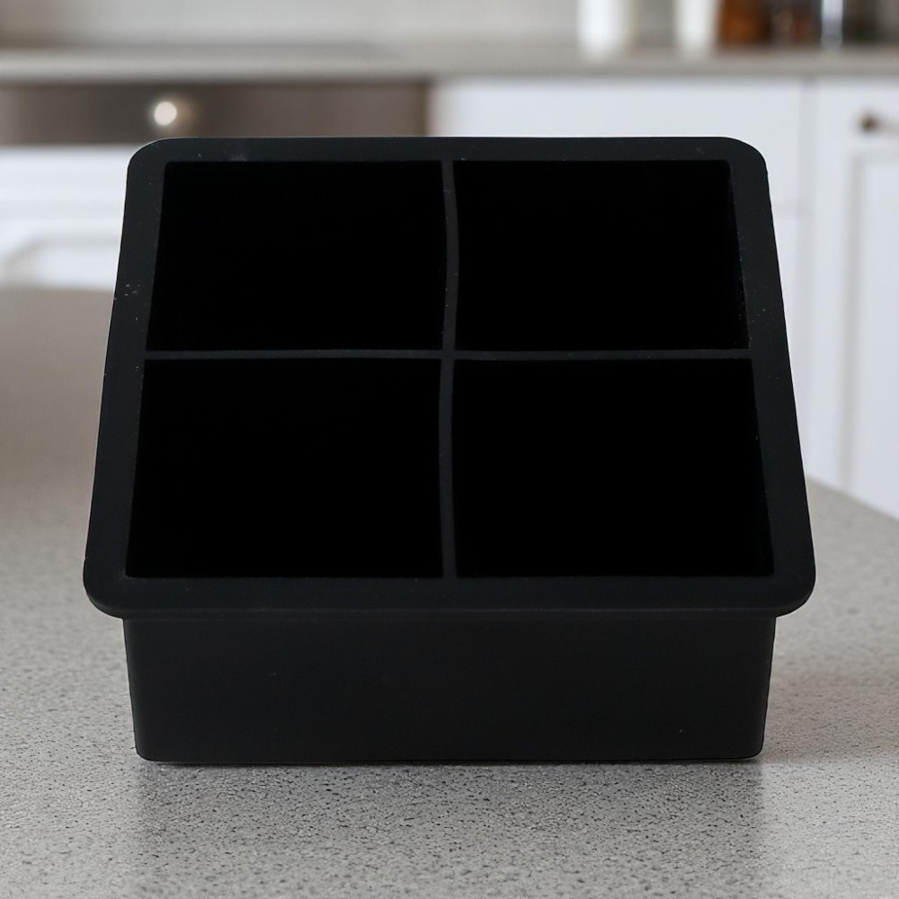 SSGP Cetakan Es Batu Silikon Kotak 4 Grid Ice Cube Tray - SSGP4