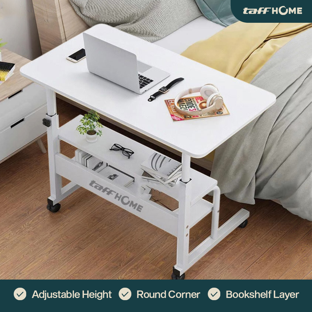 TaffHOME Meja Laptop Adjustable Portable Working Desk 3 Layer 60x40cm - ND04