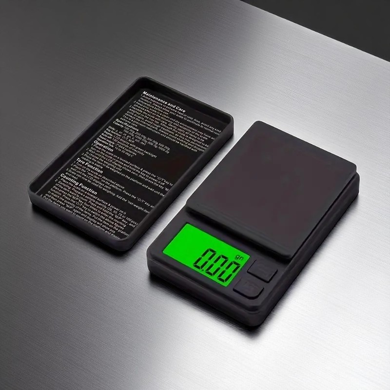 Slyz Timbangan Emas Mini Digital LCD Pocket Scale 7 Units - CX-88