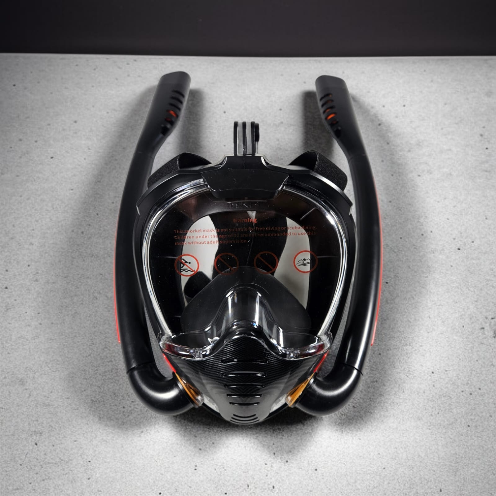 VELRAPCOR Kacamata Full Face Diving Snorkeling L/XL - K3