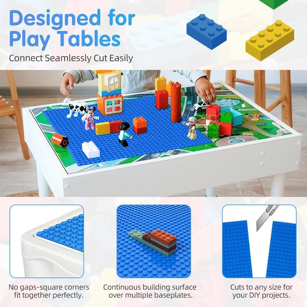 KAZI Base Plate LEGO Building Blocks 25.5x25.5 cm - HQB1143