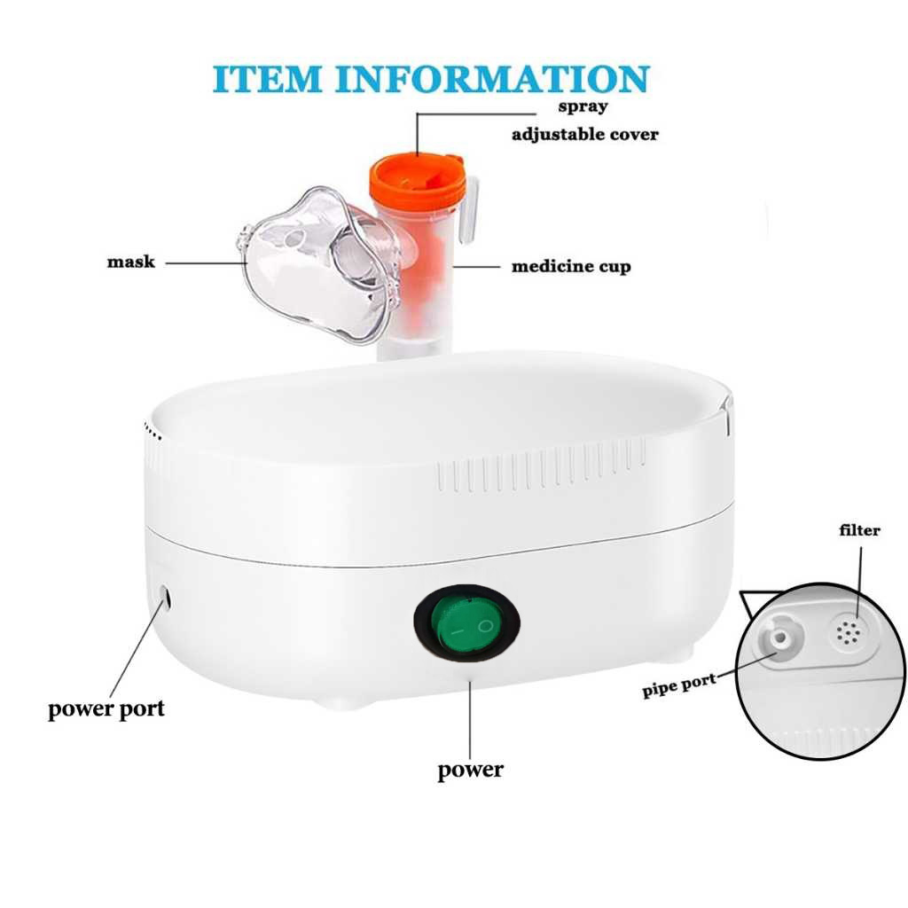 YNS Alat Terapi Pernapasan Medical Nebulizer Atomizer - JSL-W309