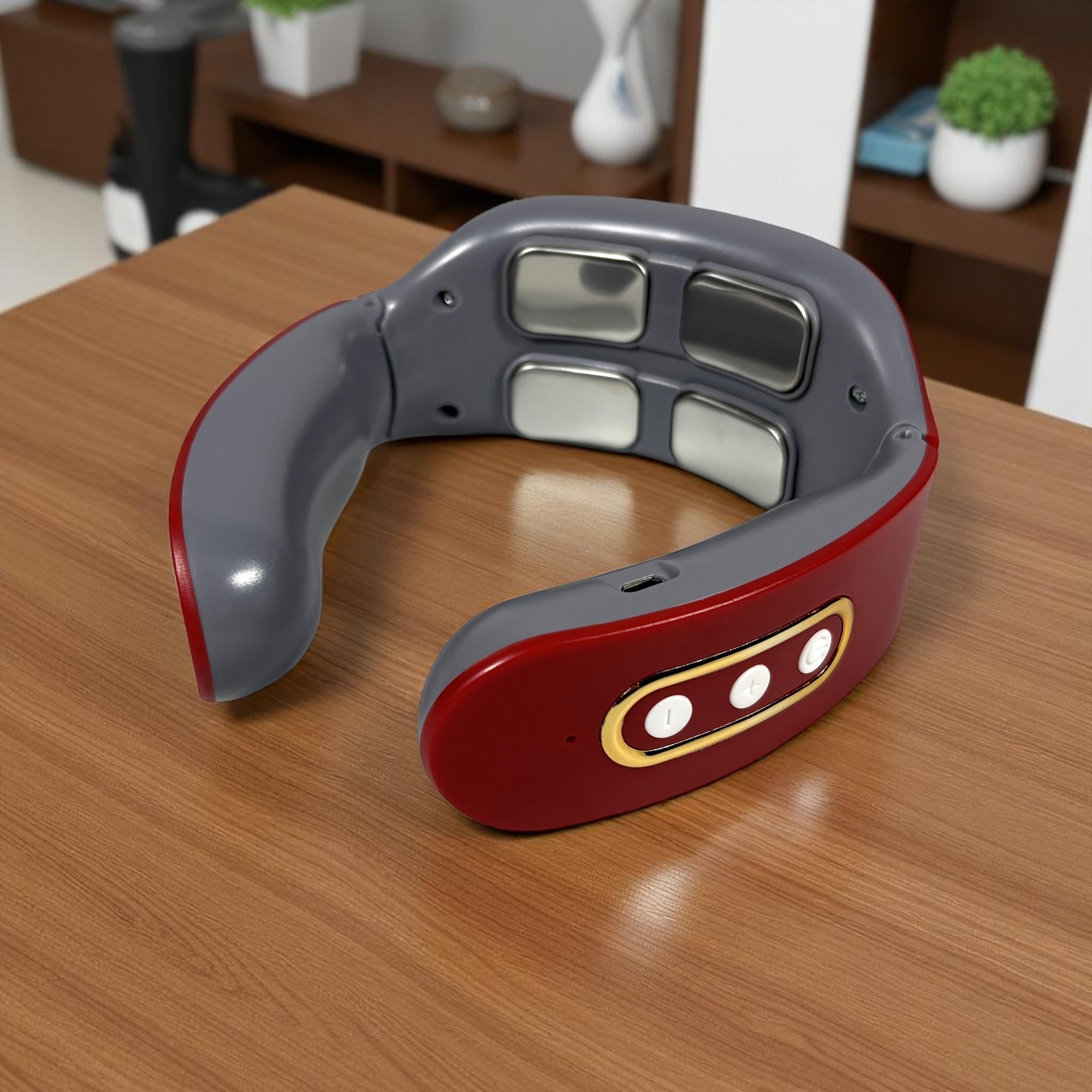 HAILICARE Alat Pijat Leher Elektrik TENS 9 Mode USB - JT-808