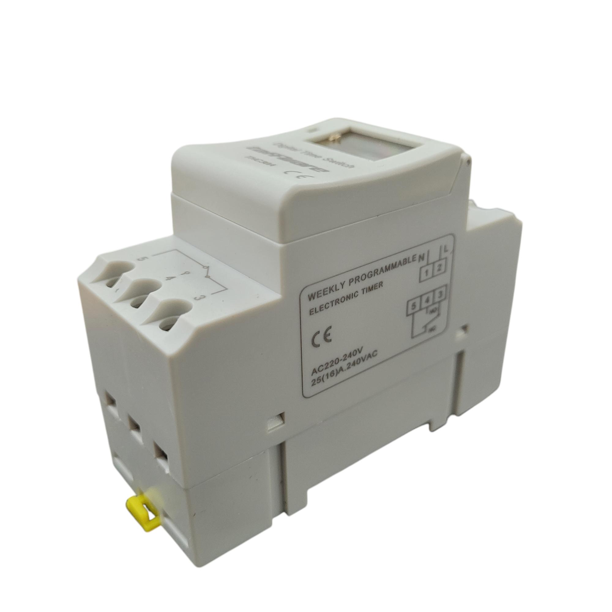 Taffware Programmable Digital Timer Switch 20 Program 220V/25A(16A) - THC30A