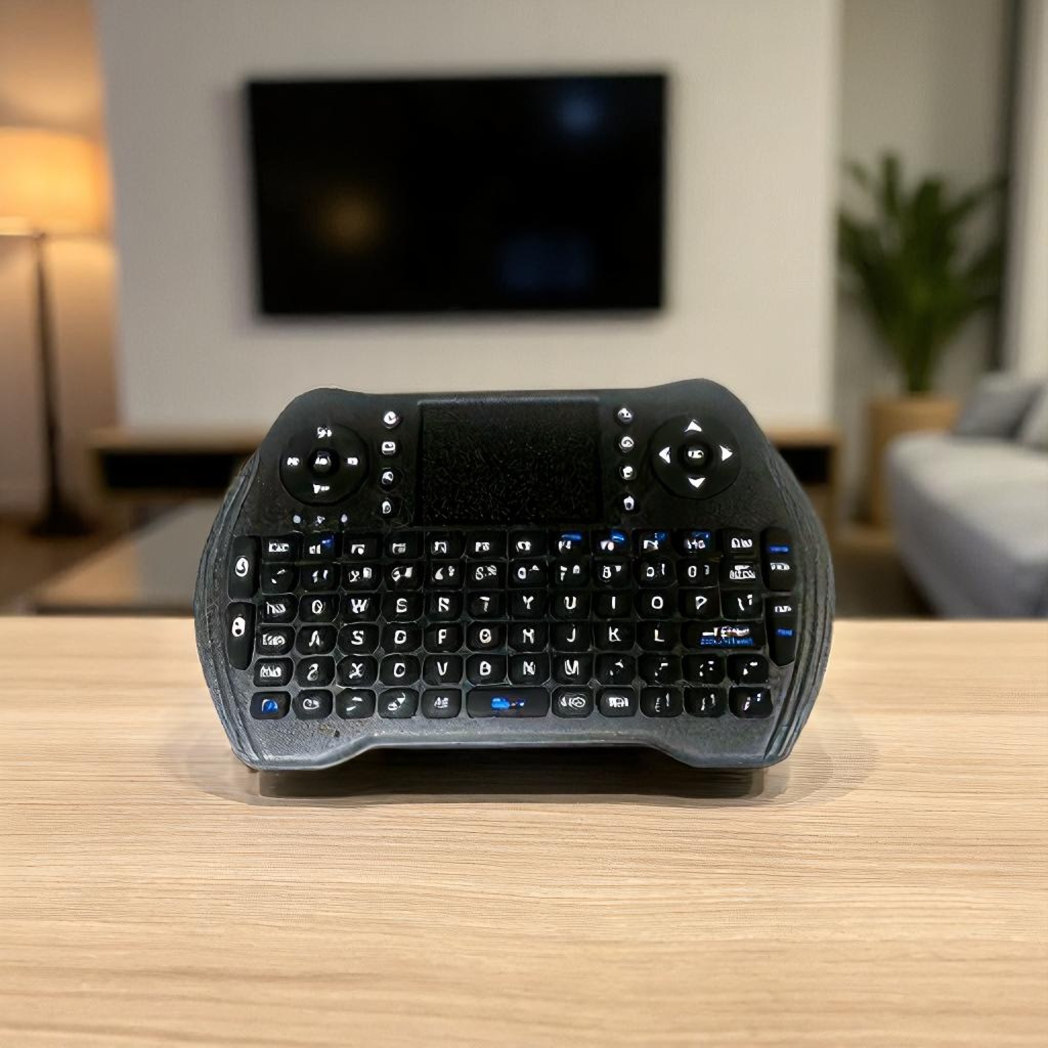 Keyboard Wireless Mini 2.4GHz Rechargeable with Touchpad Air Mouse - MT10